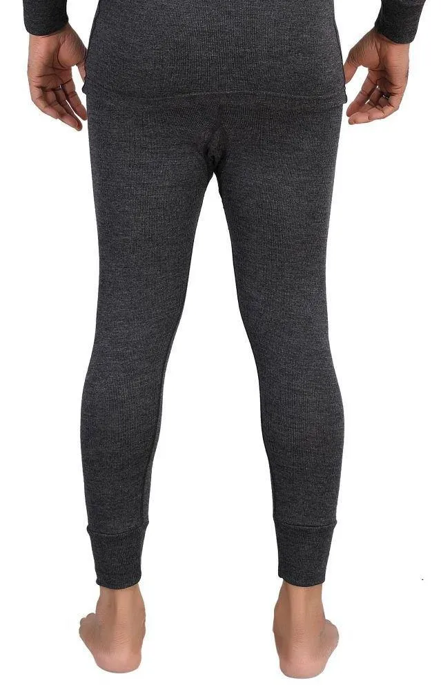 Monte Carlo Pure New Merino Wool Machine Washable Thermal for Men & Women Black