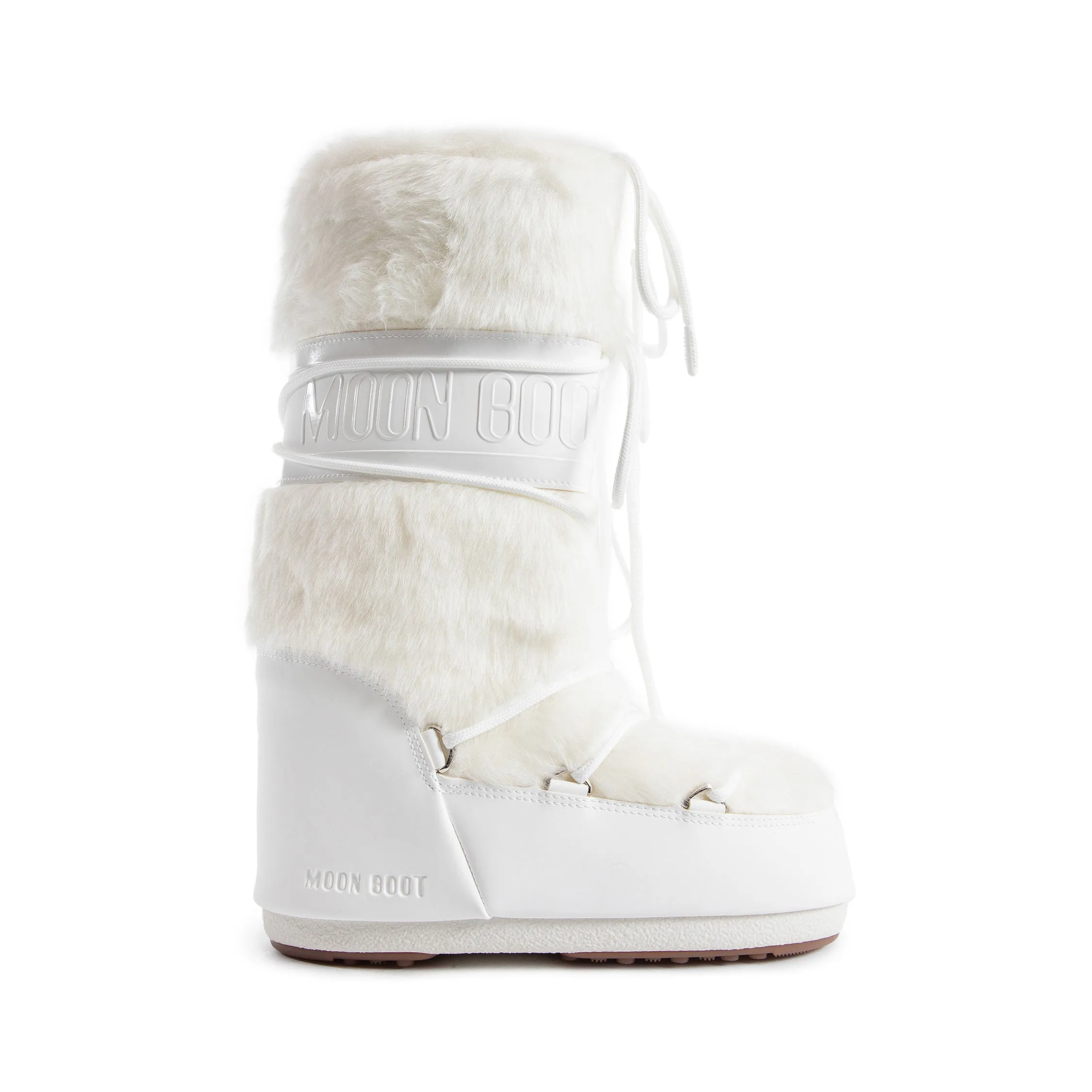 MOON BOOT UNISEX WHITE BOOTS