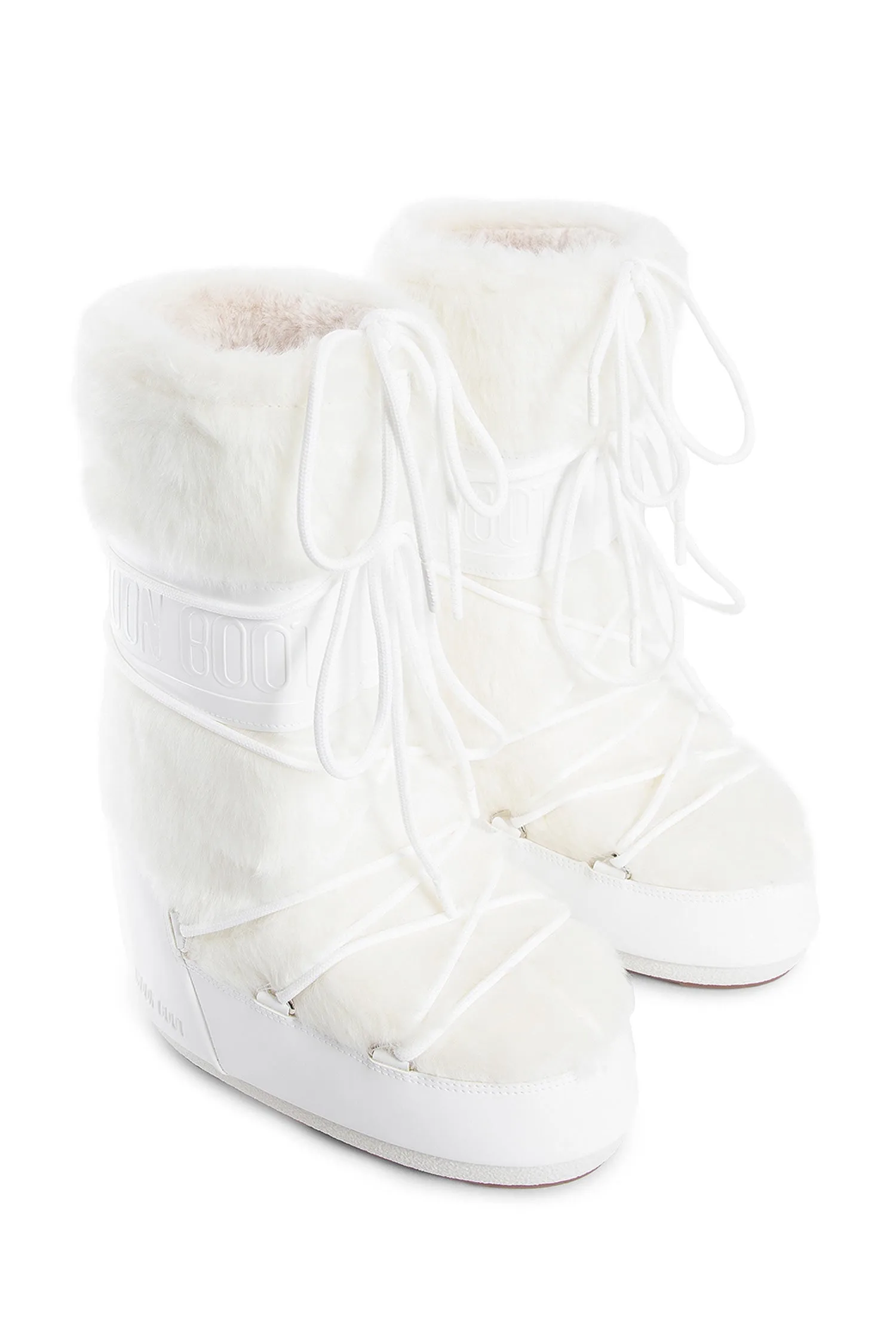 MOON BOOT UNISEX WHITE BOOTS