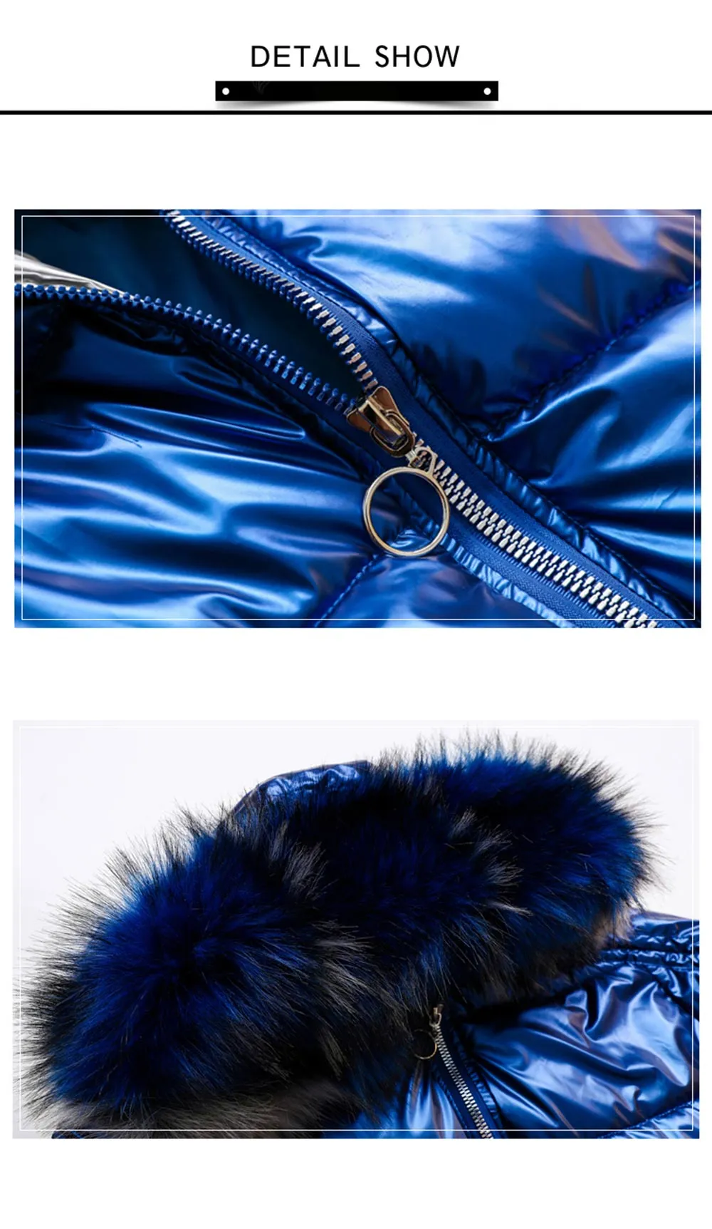 New Arrival Parkas Fashion Coats Women Winter Sweater Fur Collar Hood Warm Cotton Coat Women Clothes