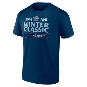 Seattle Kraken NHL Winter Classic Text Driven Tee
