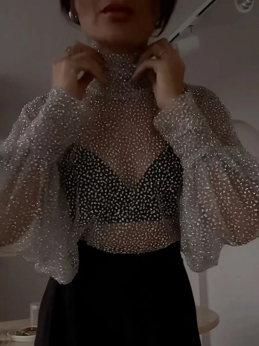 Sequin Shining Blouse