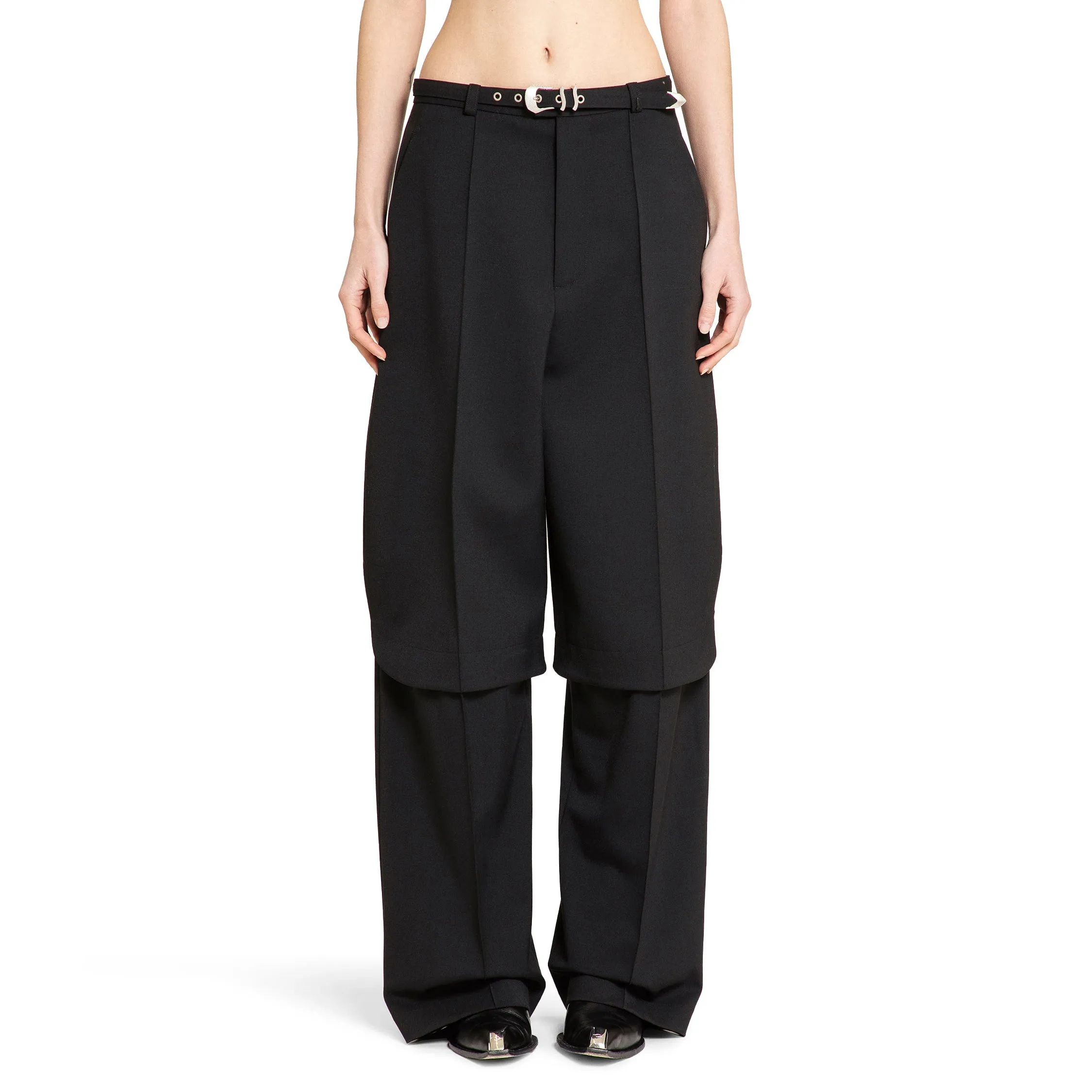 SSHEENA WOMAN BLACK TROUSERS