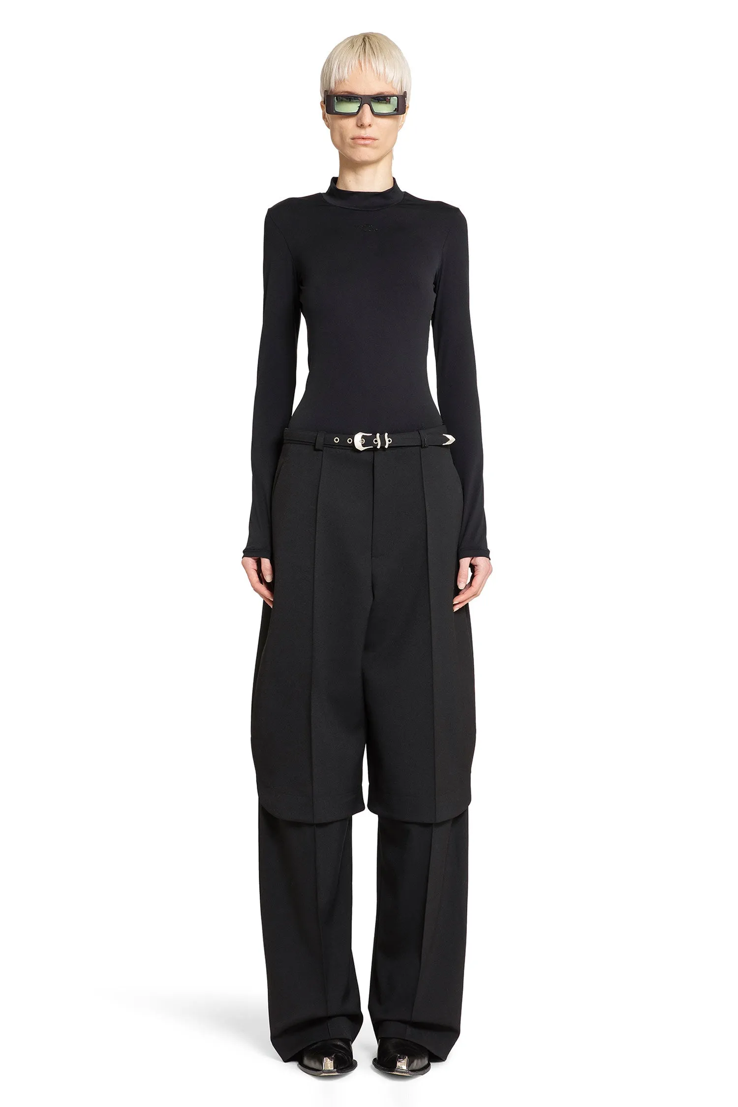 SSHEENA WOMAN BLACK TROUSERS