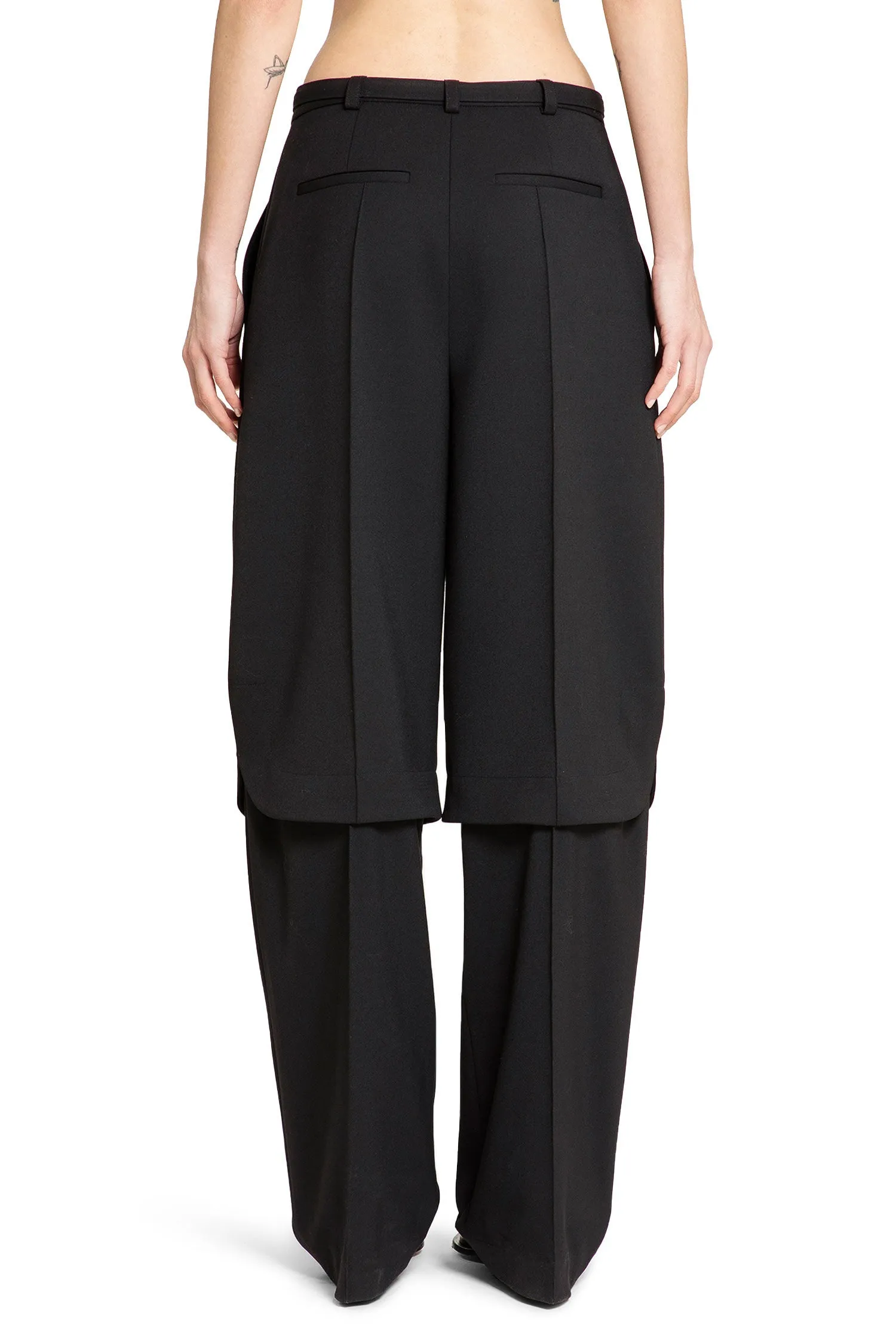 SSHEENA WOMAN BLACK TROUSERS