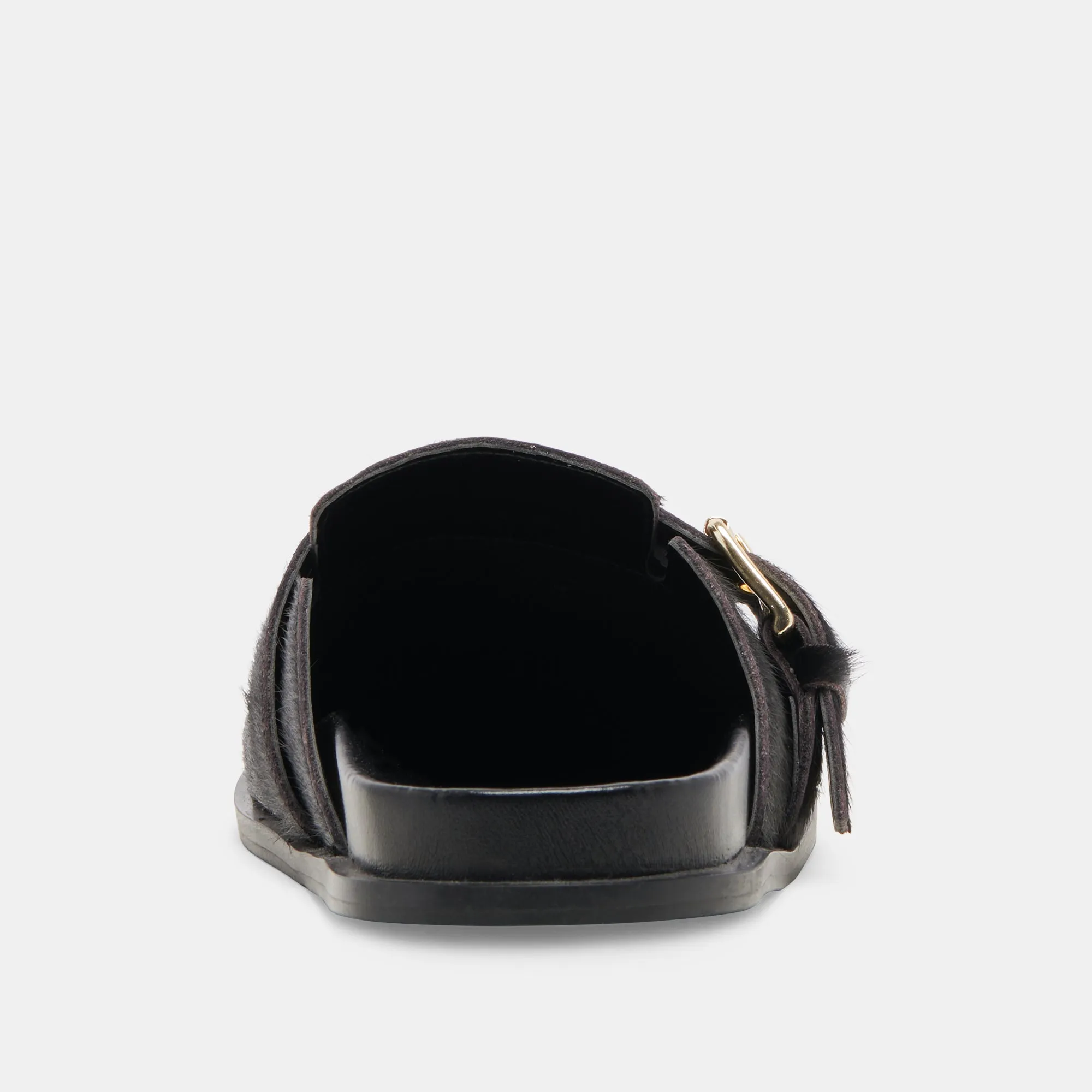 SUNDAY FLATS ONYX CALF HAIR
