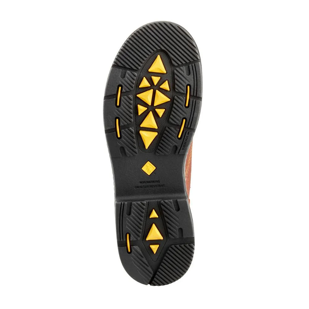 Terra Patton Waterproof Unisex 8" Alloy Toe CSA Pull-on Work Boot TR0A4TCBBRN