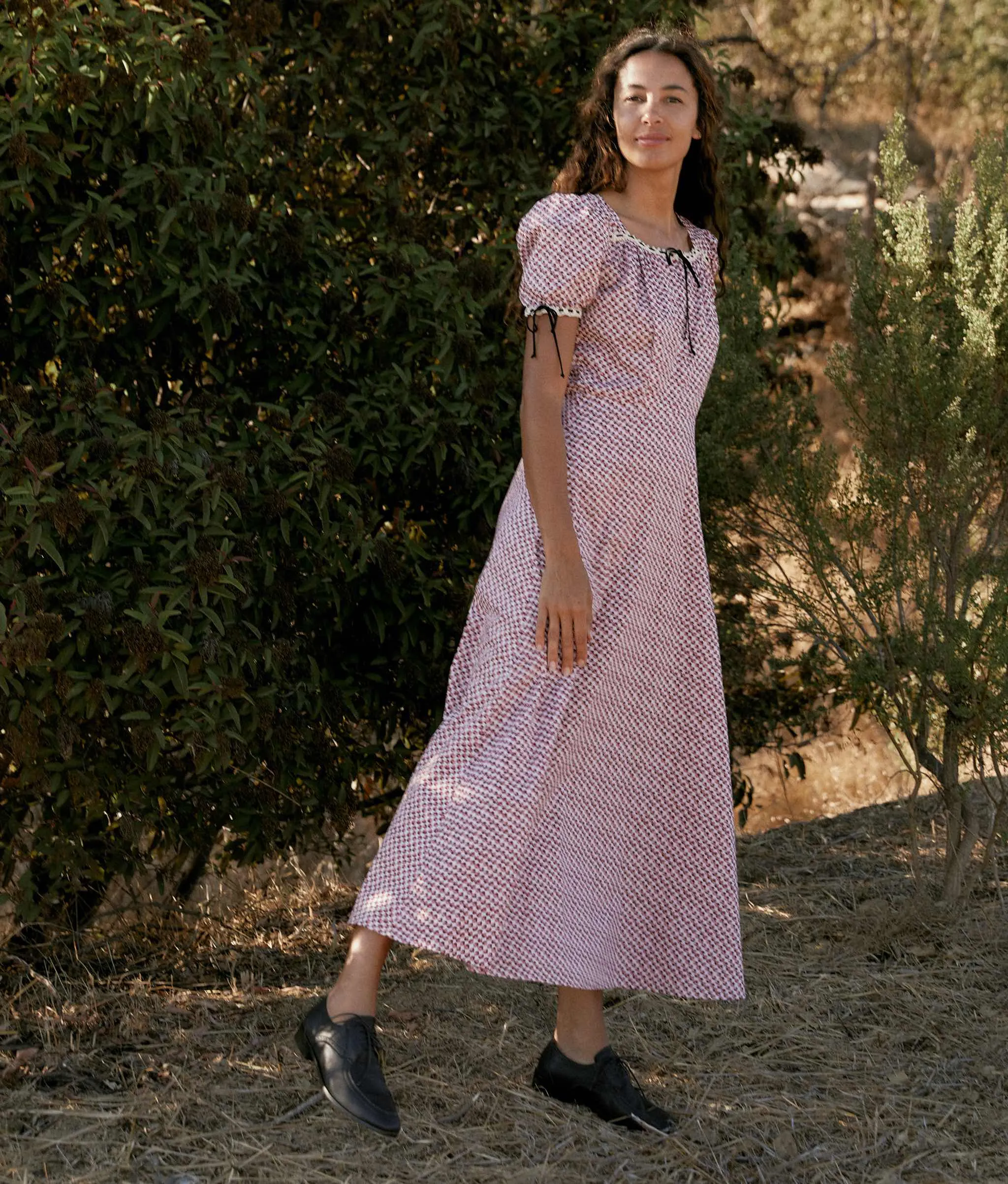 The Agnes Oxford | Noir Leather