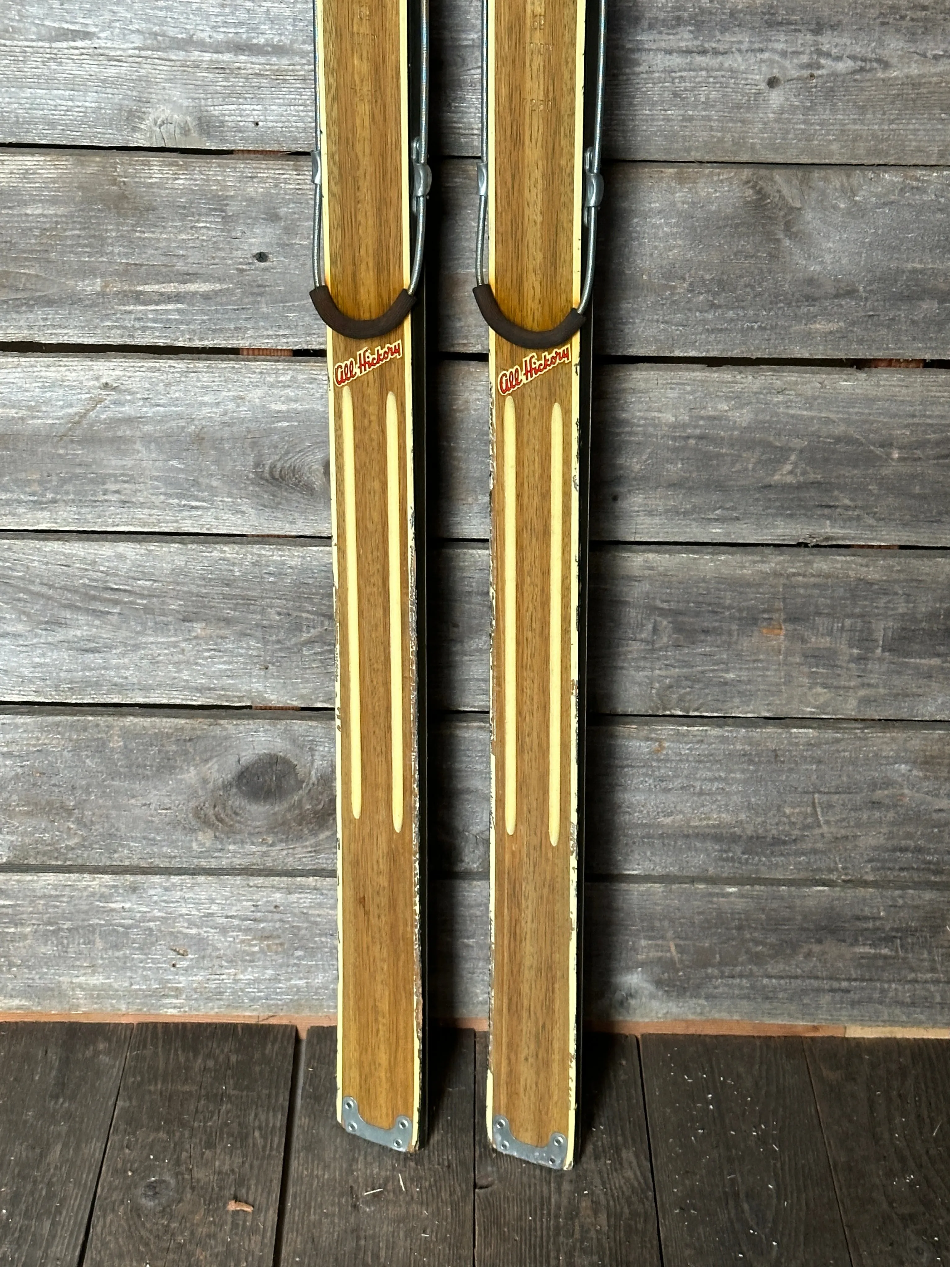 Vintage Northland FIS Ebonite Skis