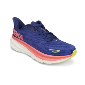 Women's Clifton 9 Evening Sky/Coral