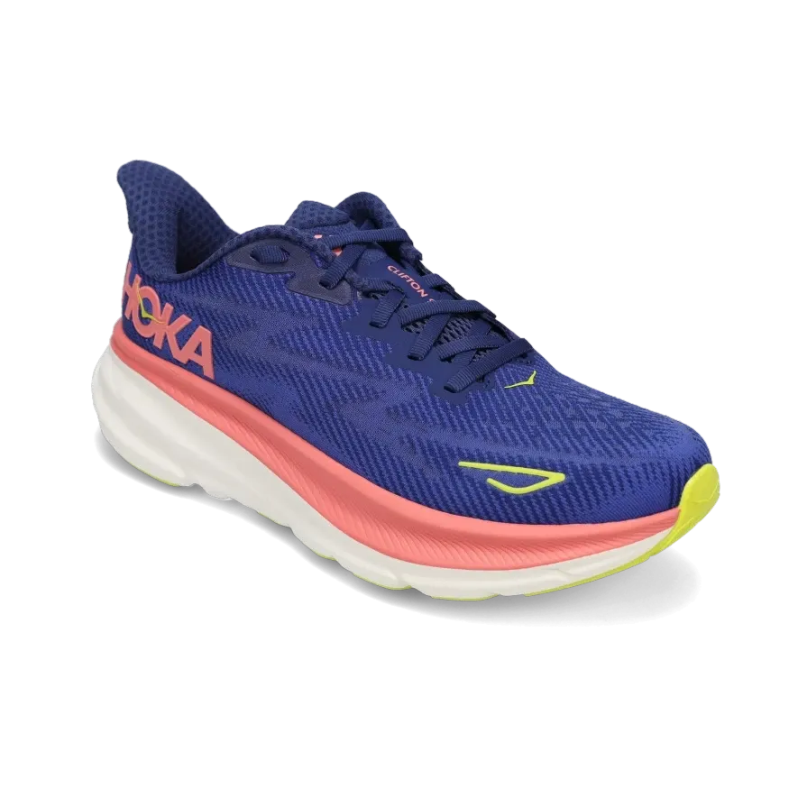 Women's Clifton 9 Evening Sky/Coral