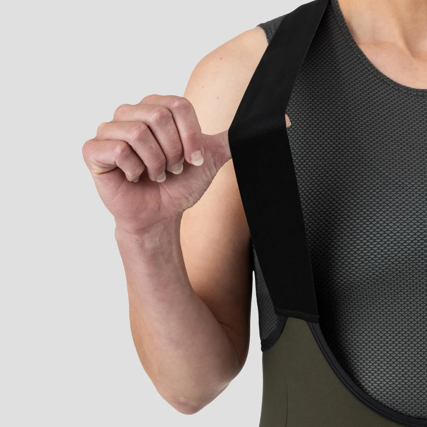 Women's Droptail Cargo Bib Short - Olive